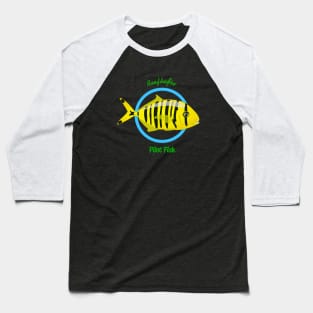 Pilot Fish Baseball T-Shirt